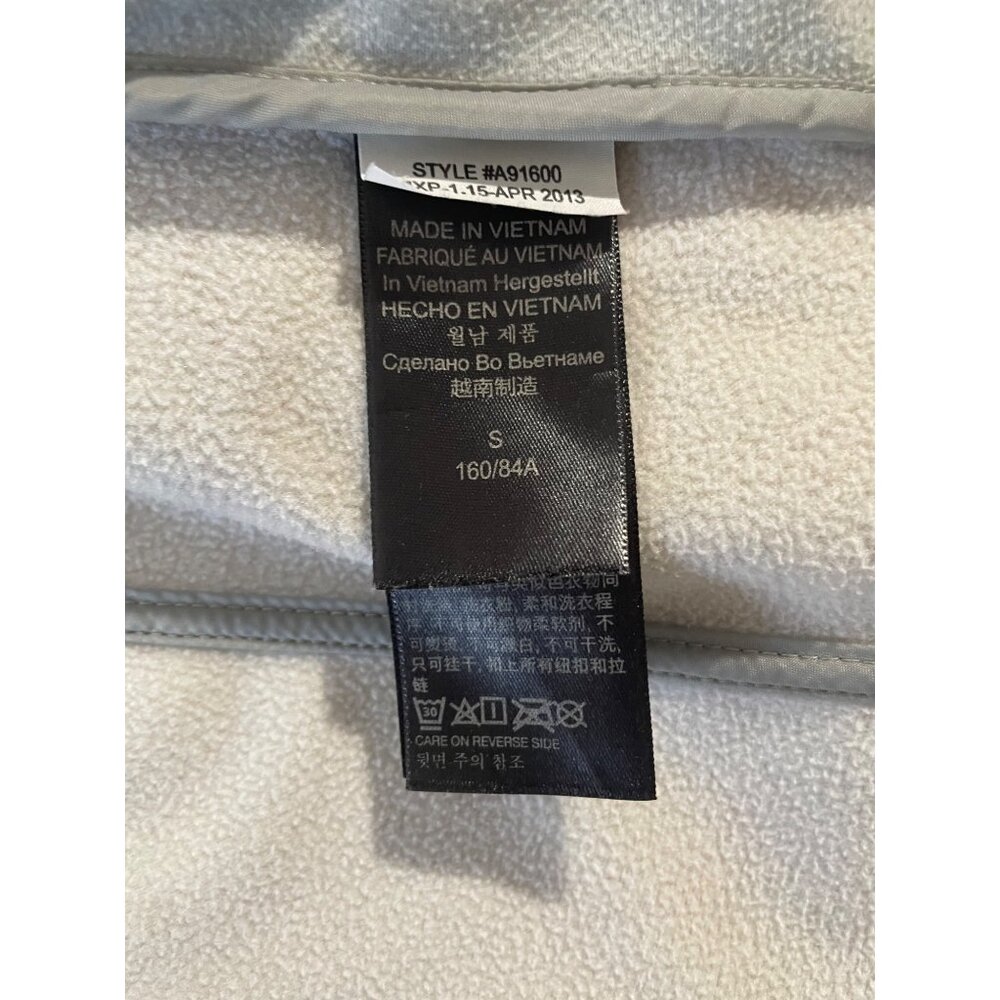 Marmot Hooded Softshell Full Zip Vest Fleece Interior Ivory Cream S vegan Outdoo - Picture 6 of 16
